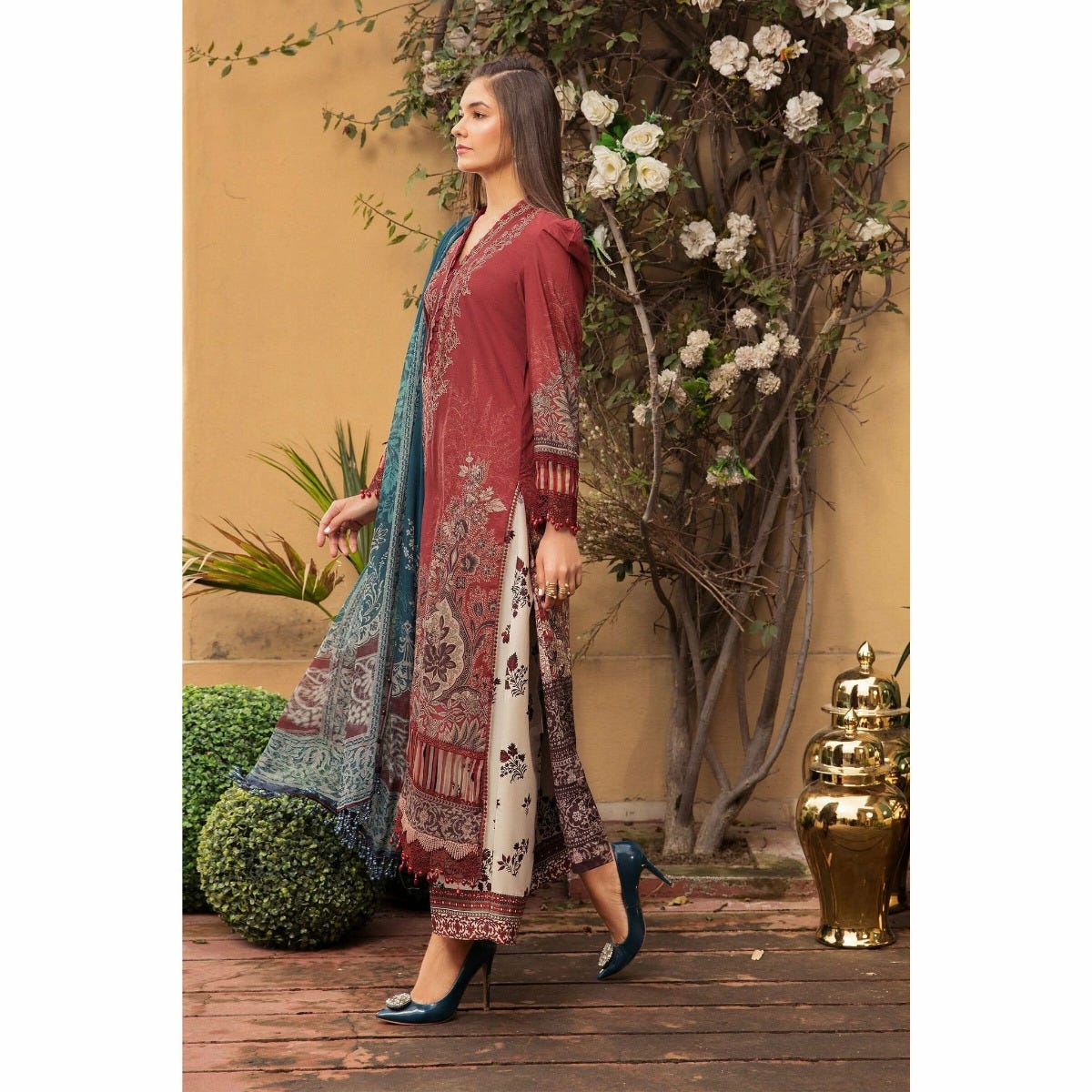 Maria B MPrints Ready to Wear MPT-1307-B