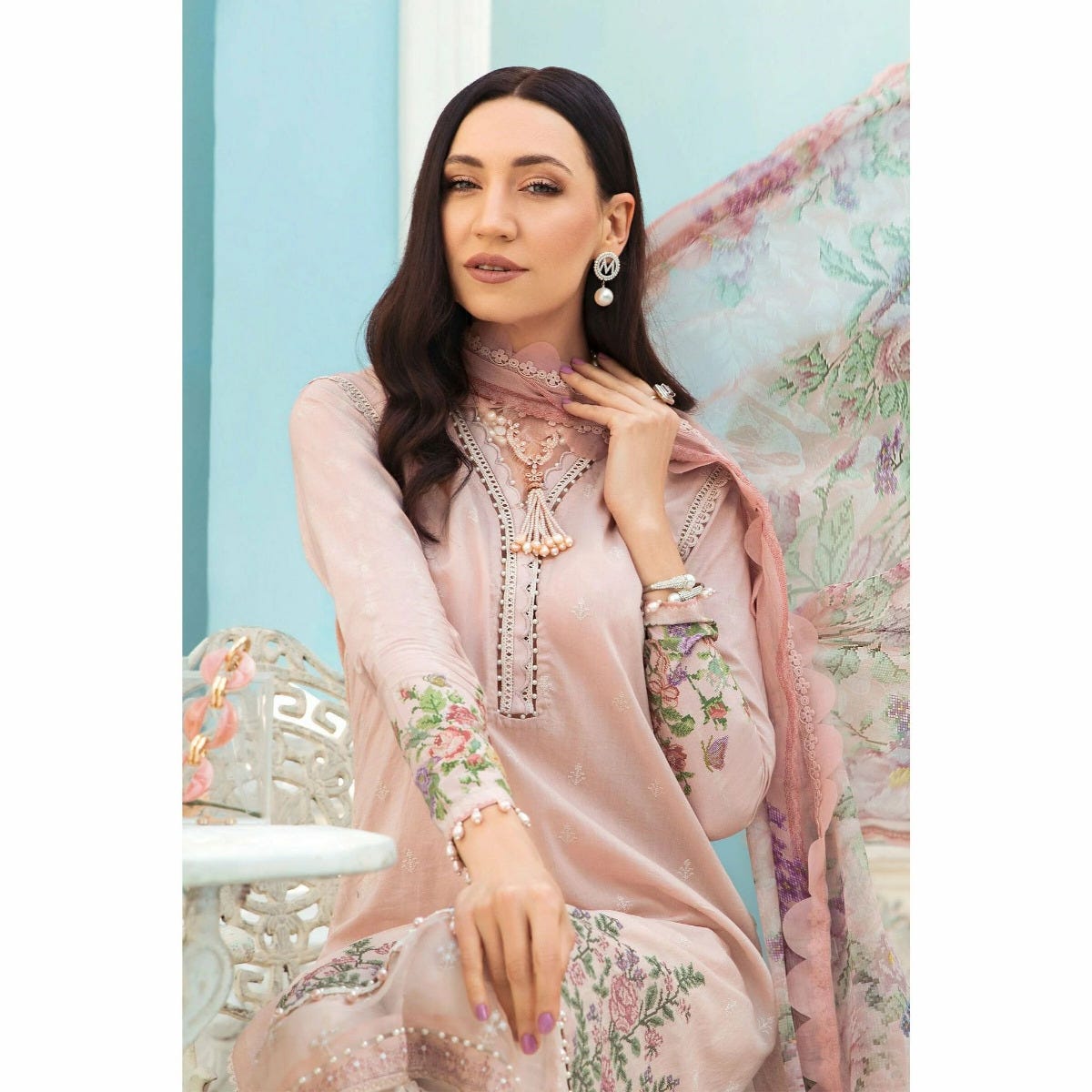 Maria B MPrints Ready to Wear MPT-1308-B