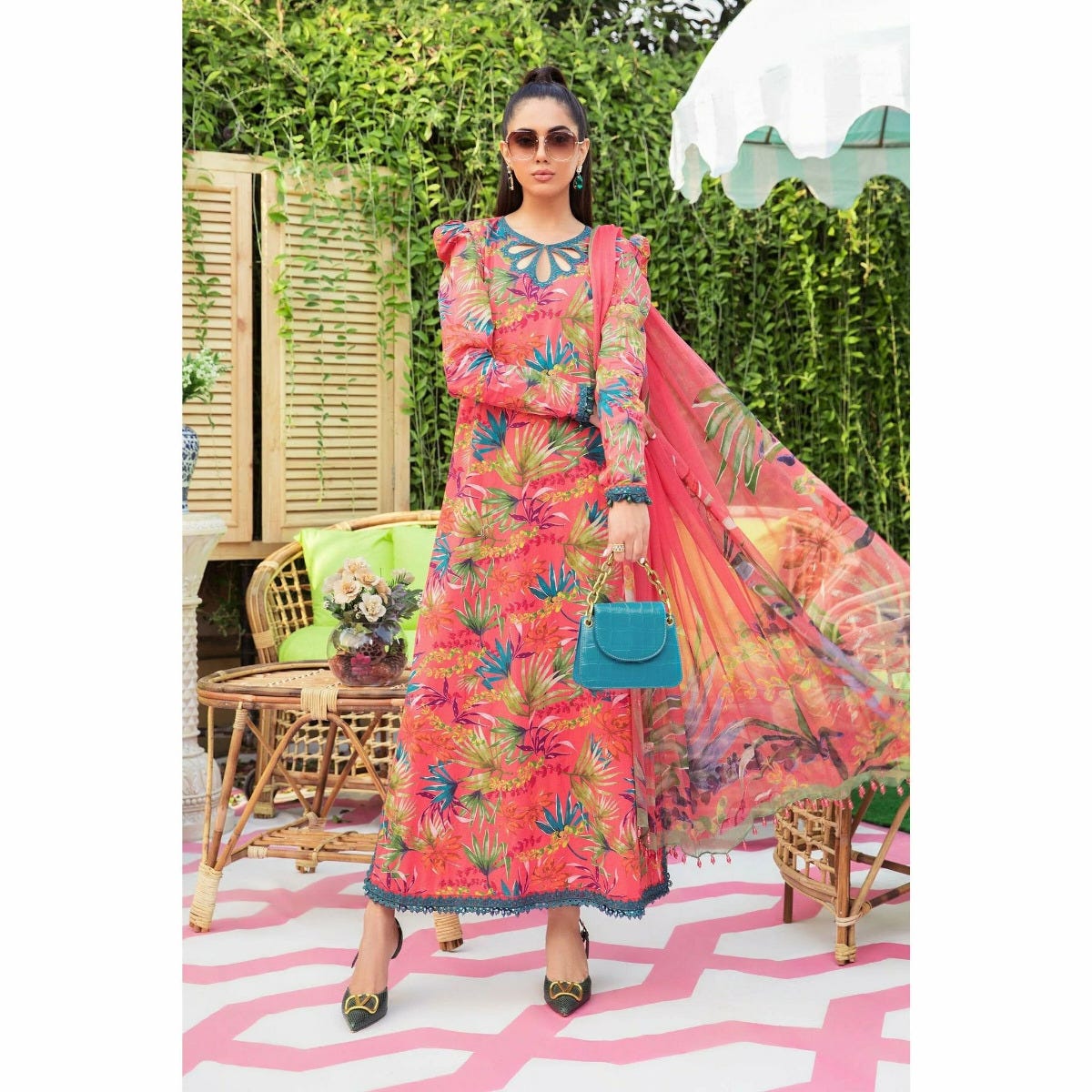 Maria B MPrints Ready to Wear MPT-1309-A
