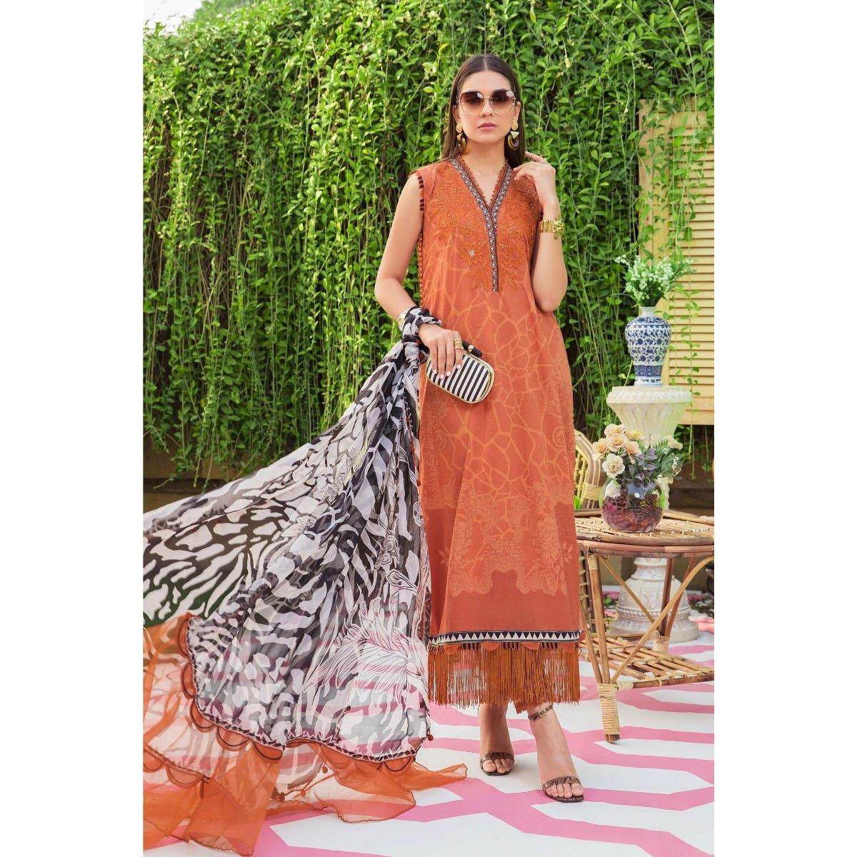 Maria B MPrints Ready to Wear MPT-1310-B