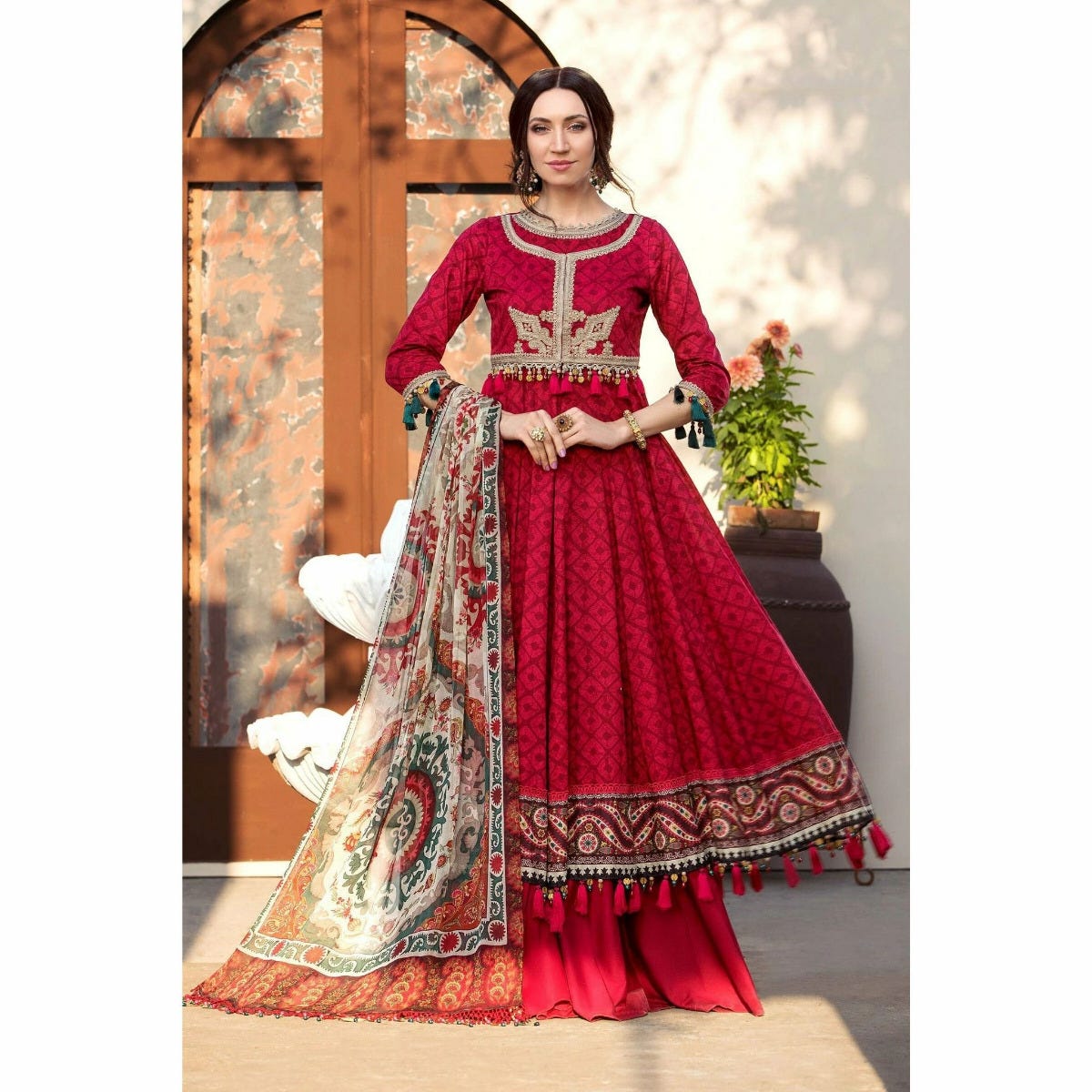 Maria B MPrints Ready to Wear MPT-1311-B
