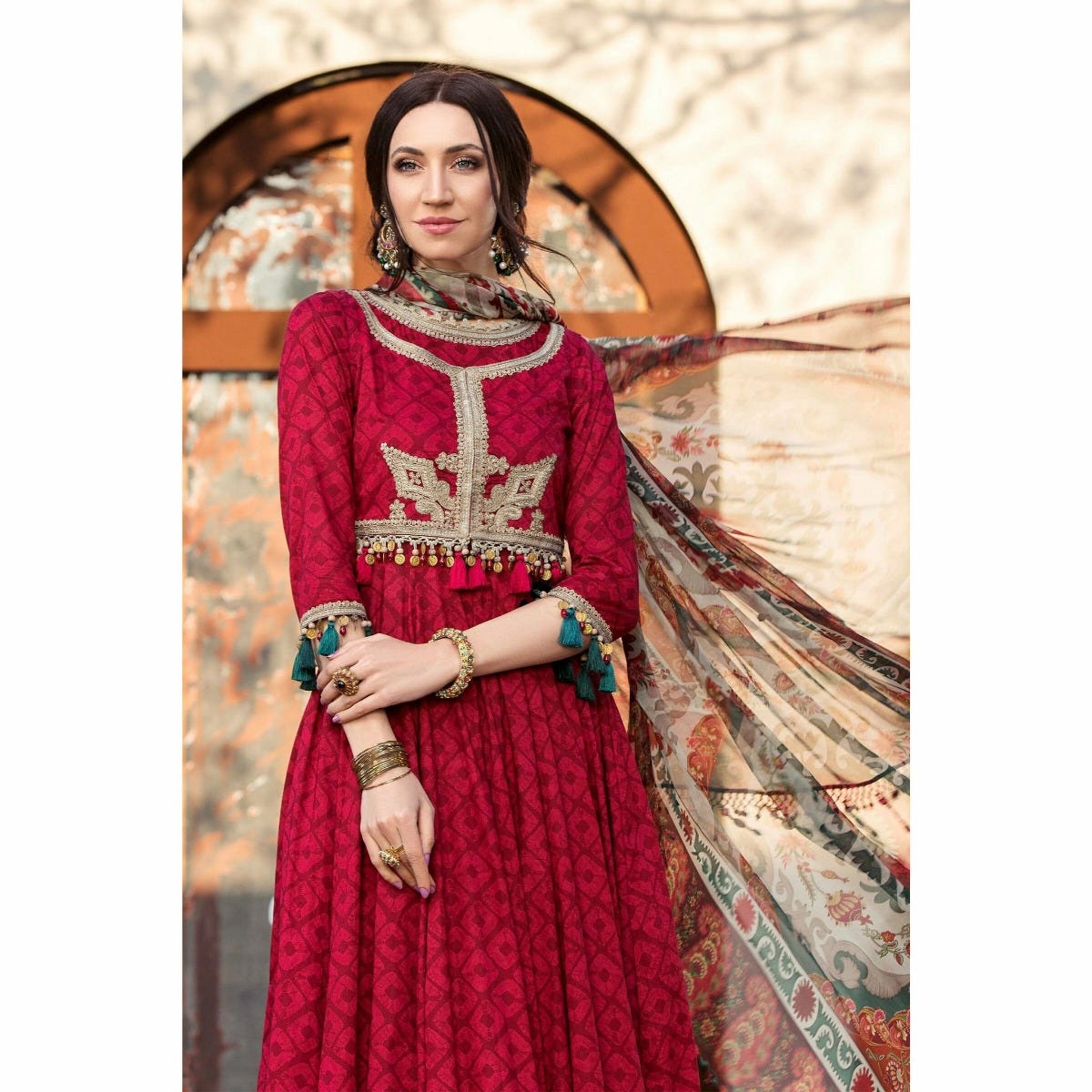Maria B MPrints Ready to Wear MPT-1311-B