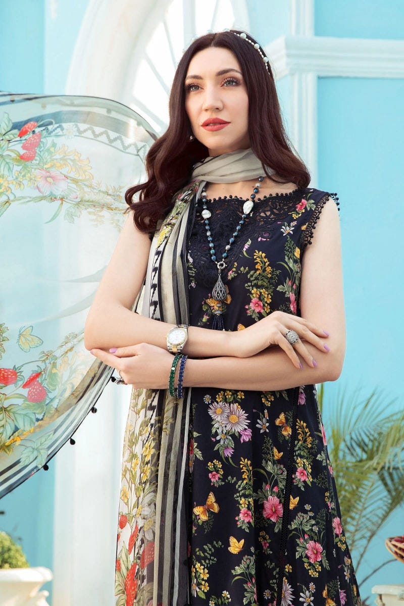 Maria B MPrints Ready to Wear MPT-1313-B