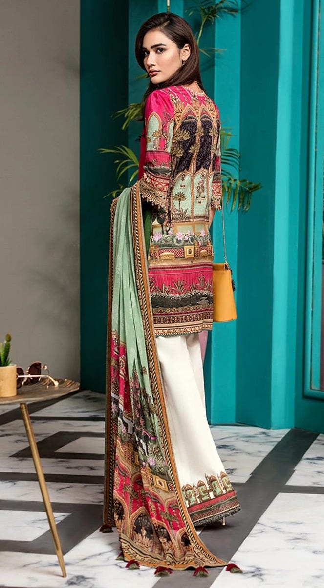 Luxury Ready to Wear Viva Lawn Collection of Anaya by Kiran Chaudhry 7B