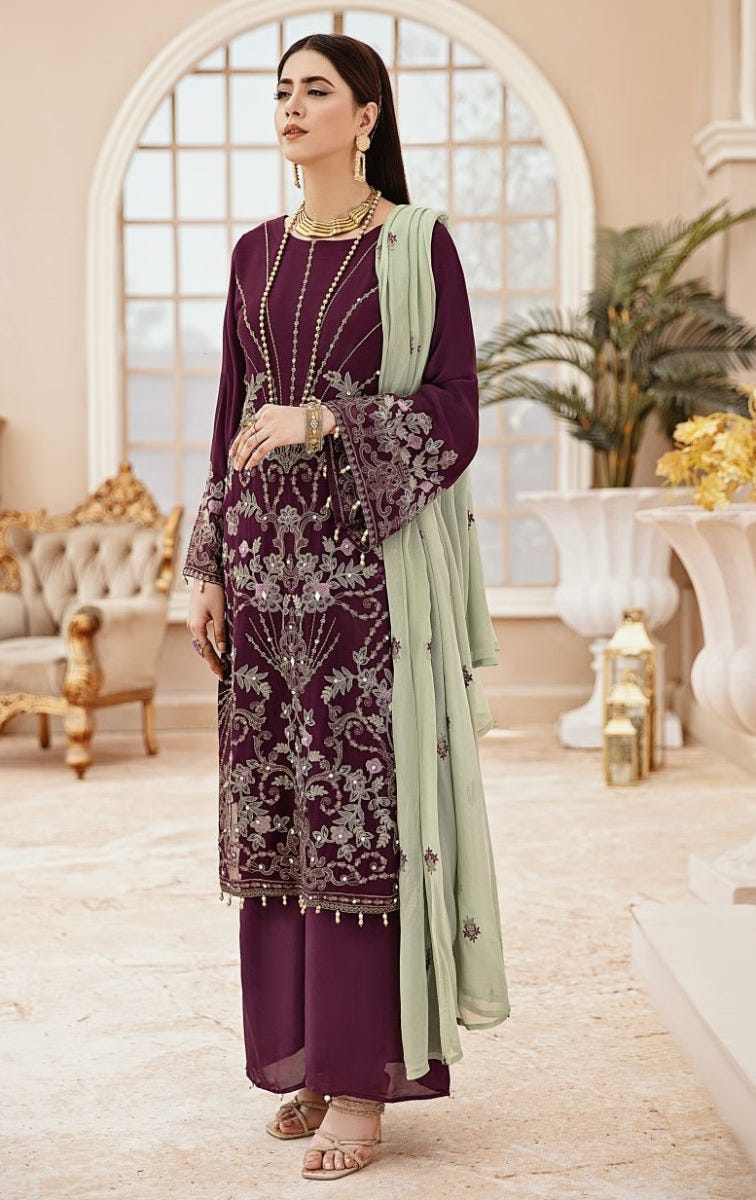 Chiffon Ready to Wear Collection by Simrans 03