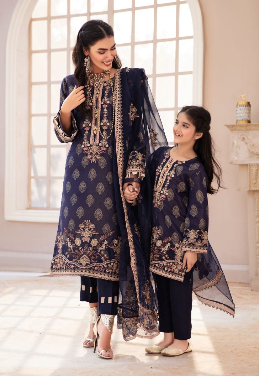 Kids Afreen Ready to Wear 3pcs Eid Collection 04