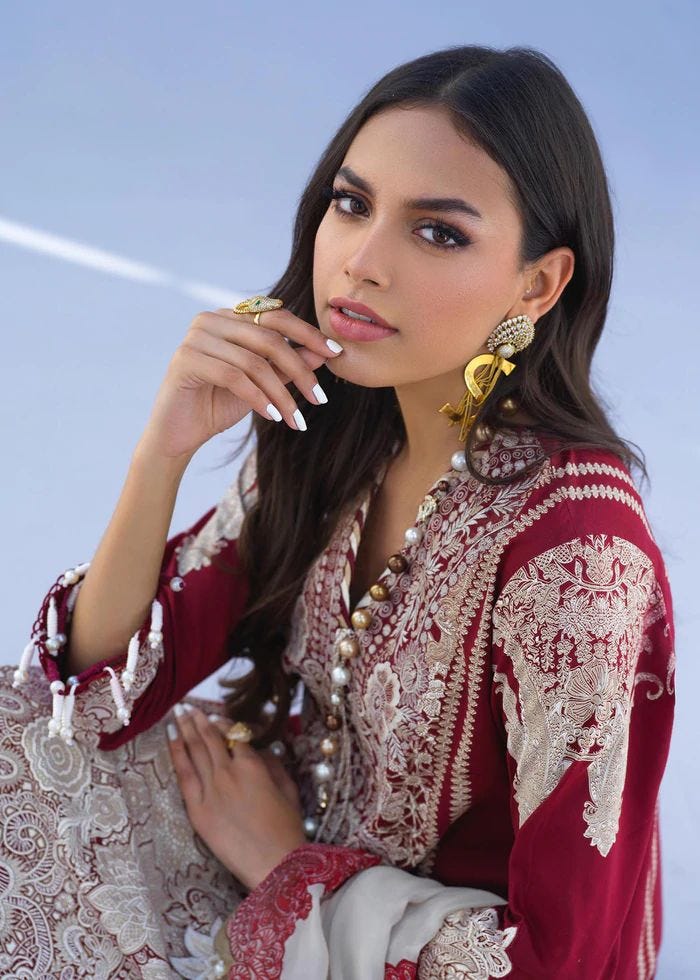 Sana Safinaz Ready to Wear Muzlin 3 Pcs Lawn Collection 15B