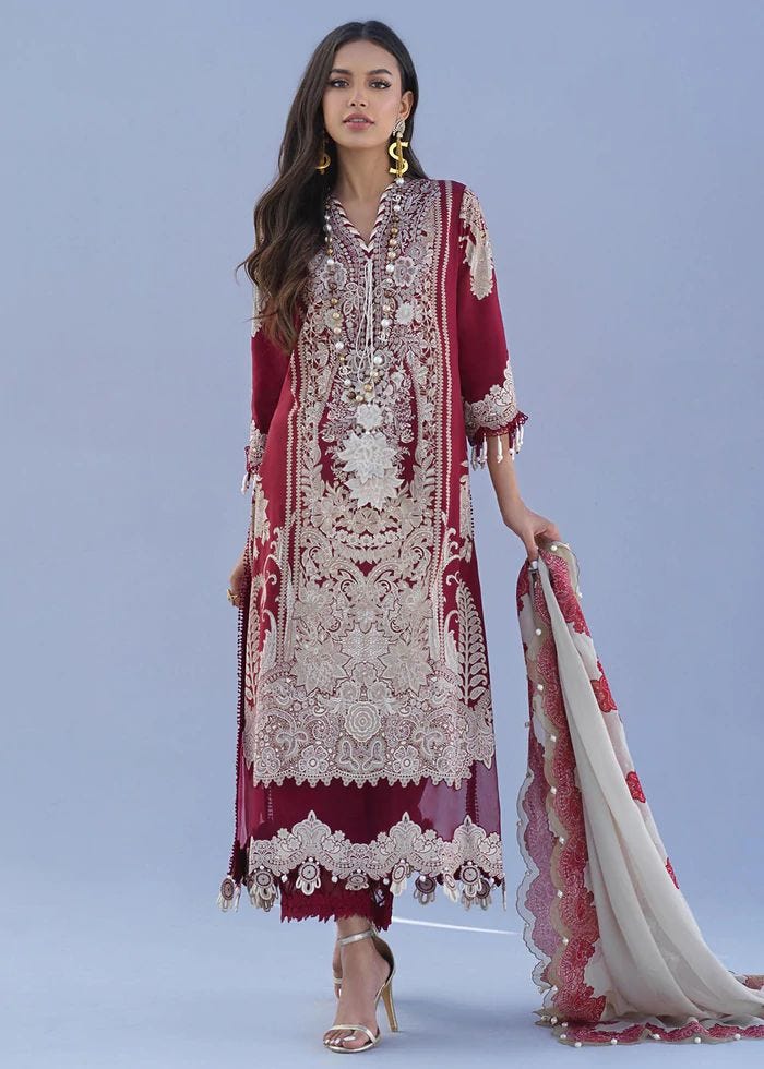 Sana Safinaz Ready to Wear Muzlin 3 Pcs Lawn Collection 15B