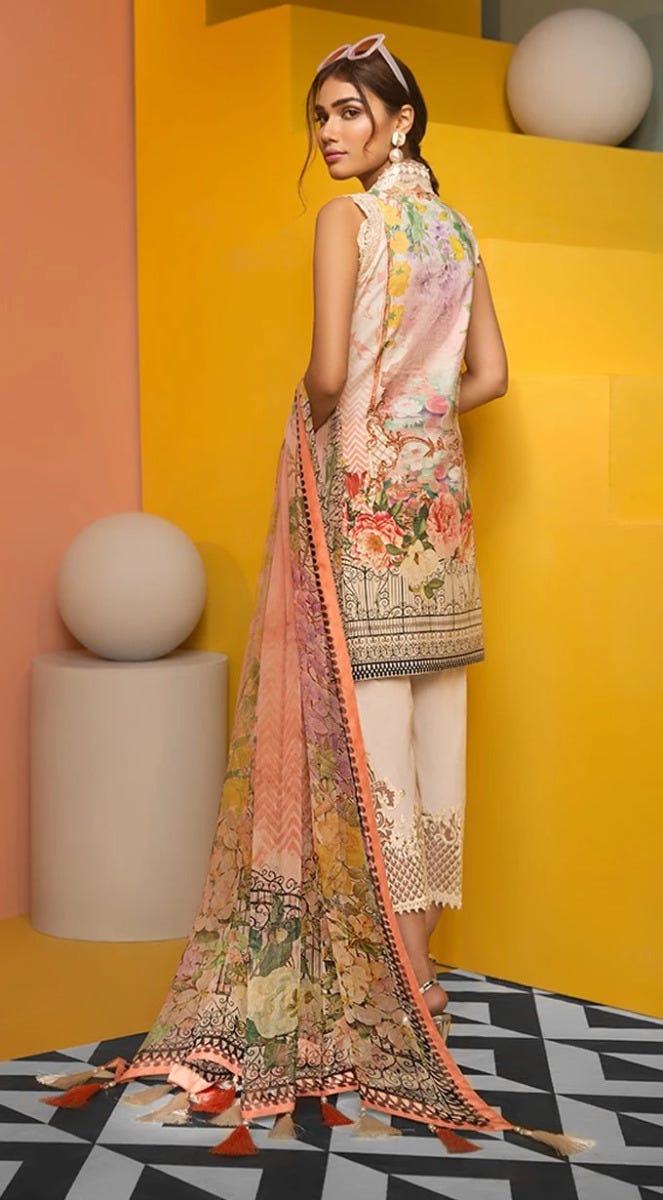Luxury Ready to Wear Viva Lawn Collection of Anaya by Kiran Chaudhry 8B