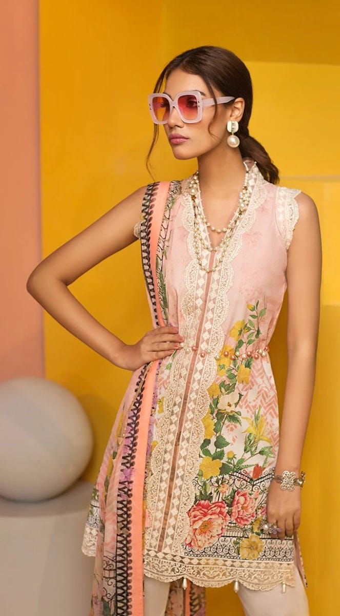 Luxury Ready to Wear Viva Lawn Collection of Anaya by Kiran Chaudhry 8B