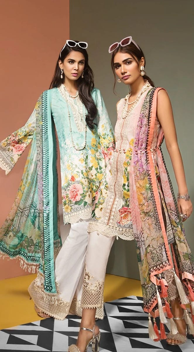 Luxury Ready to Wear Viva Lawn Collection of Anaya by Kiran Chaudhry 8B