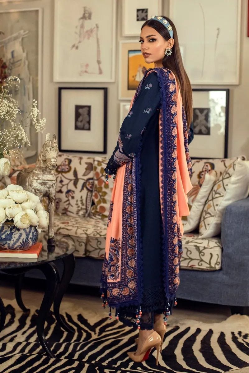 Sana Safinaz Ready to Wear Muzlin Collection 16A