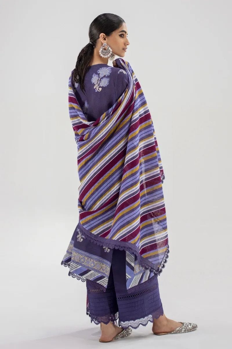 Sana Safinaz Mahay Ready to Wear 3 Pcs Winter Collection 17B