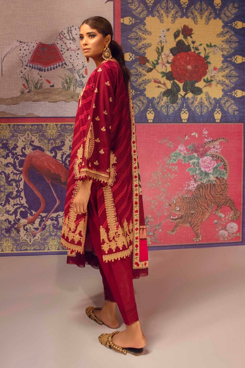 Sana Safinaz 3 Pcs Mahay Ready to Wear Lawn Collection 19A