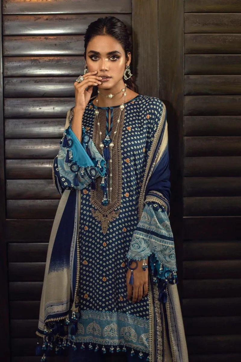 Sana Safinaz Ready to Wear Muzlin Collection 19A