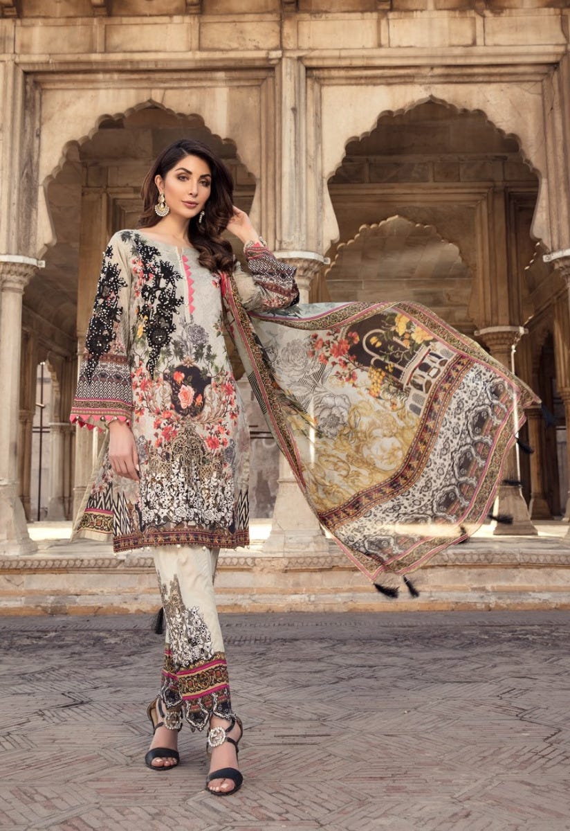 Ready to Wear Embroidered Simrans Ivana Dress 01