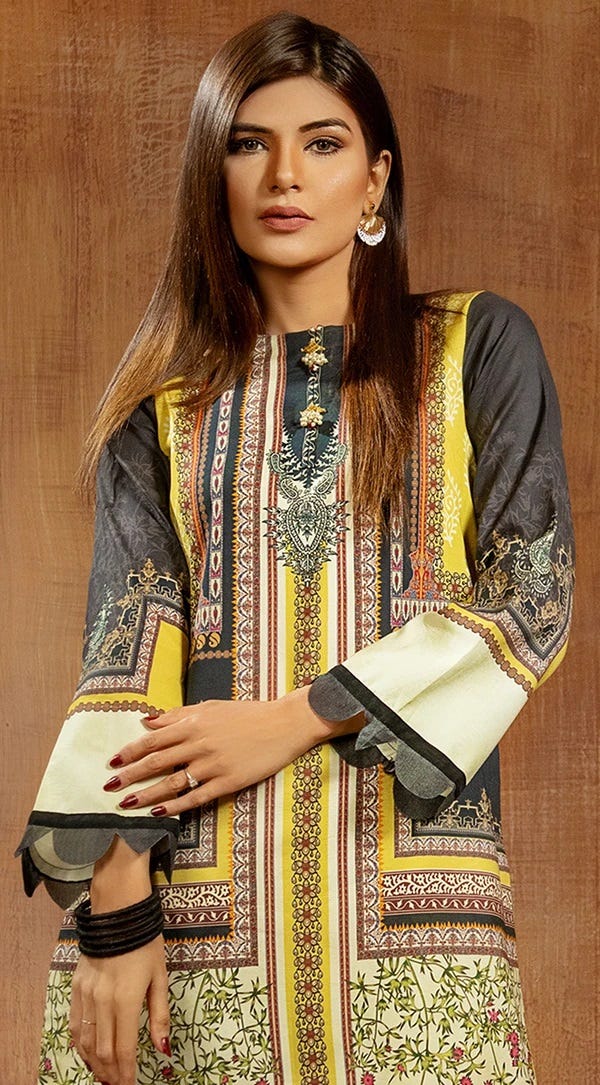 Ready to Wear 2 Pcs Dress of Anaya by Kiran Chaudhry 01