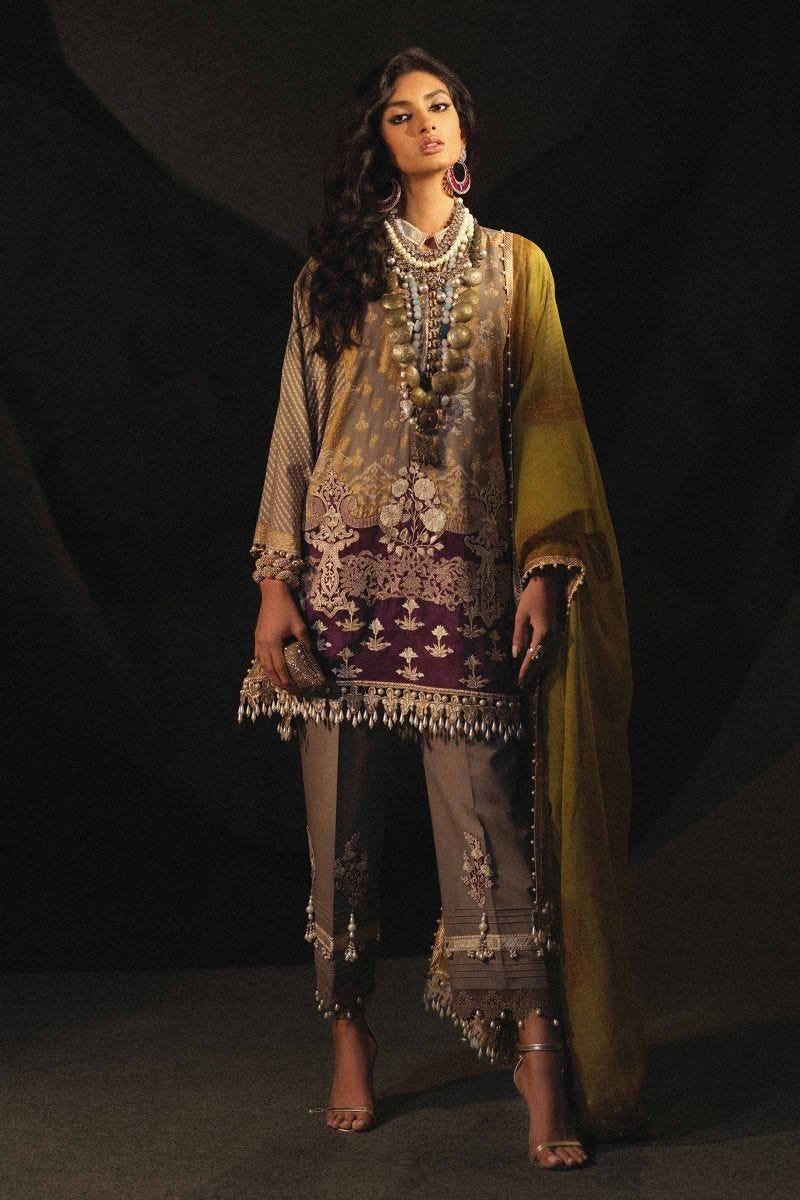 Luxury Sana Safinaz Muzlin Collection 1B
