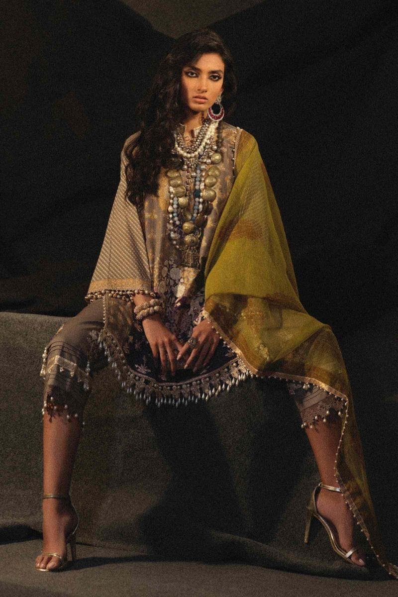 Luxury Sana Safinaz Muzlin Collection 1B