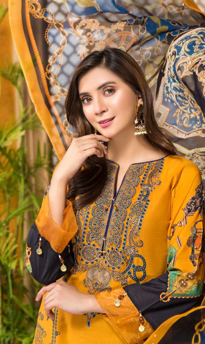 Lawn Embroidered Ready to Wear Collection by Simrans 02
