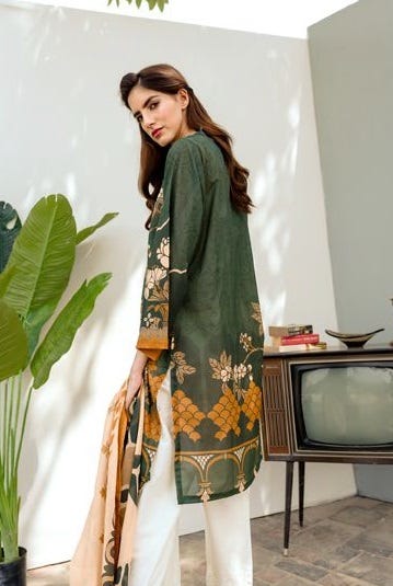 Premium Digital Lawn Collection by Cross Stitched 08