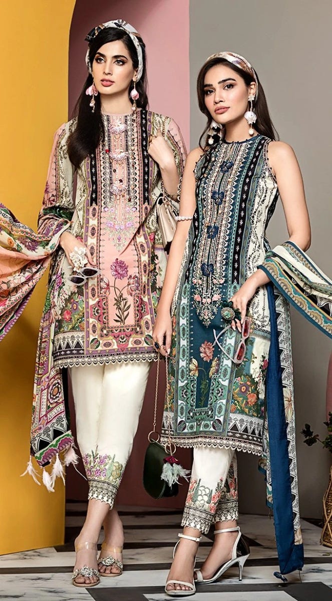 Luxury Ready to Wear Viva Lawn Collection of Anaya by Kiran Chudhry 1B