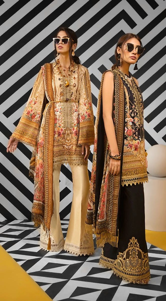 Luxury Ready to Wear Viva Lawn Collection of Anaya by Kiran Chaudhry 10B