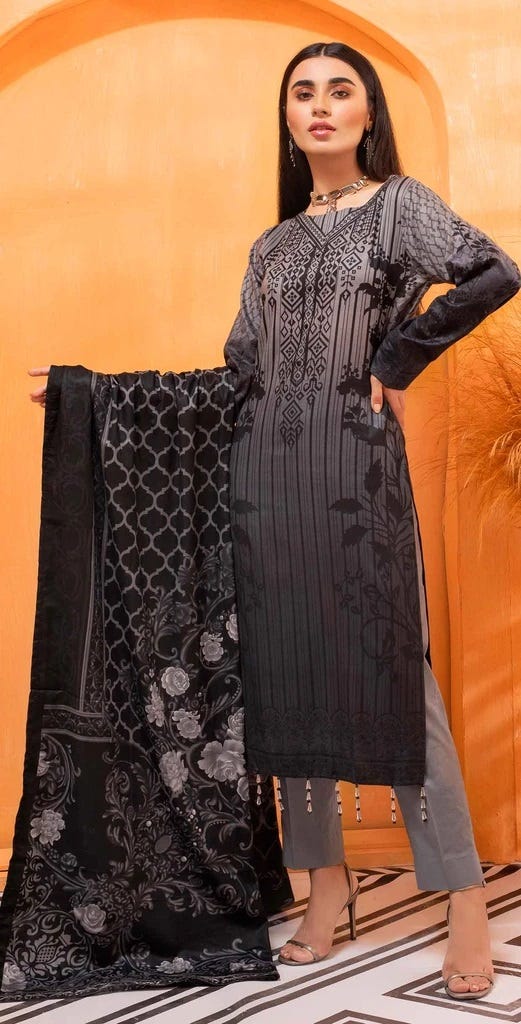 Ready to Wear Lawn dress by Salitex 18B
