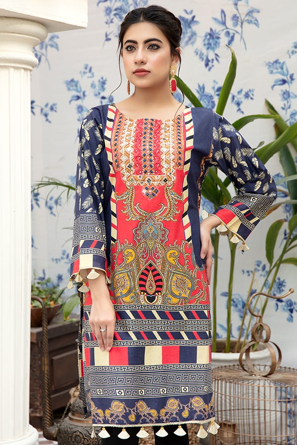 Ready to Wear Embroidered Kurta by Mona 02