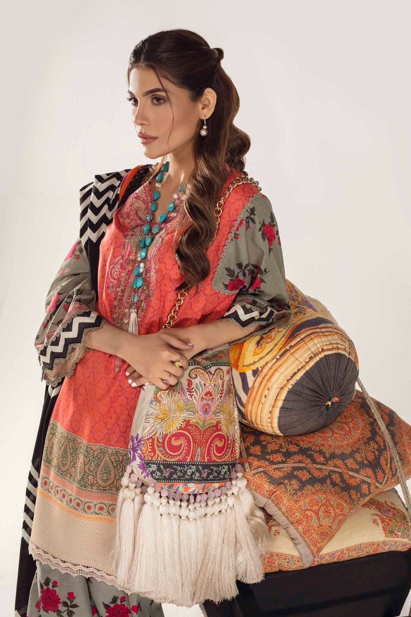 Sana Safinaz 3 Pcs Mahay Ready to Wear Lawn Collection 2A