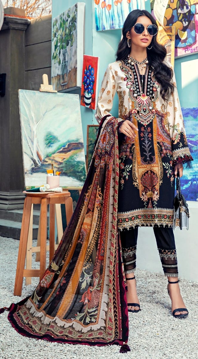 Anaya VIVA Lawn Ready to Wear 3 Pcs Collection 4B