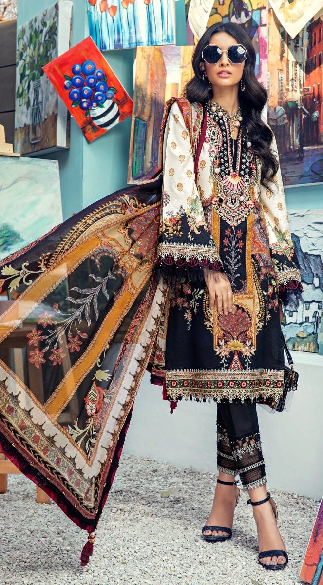 Anaya VIVA Lawn Ready to Wear 3 Pcs Collection 4B