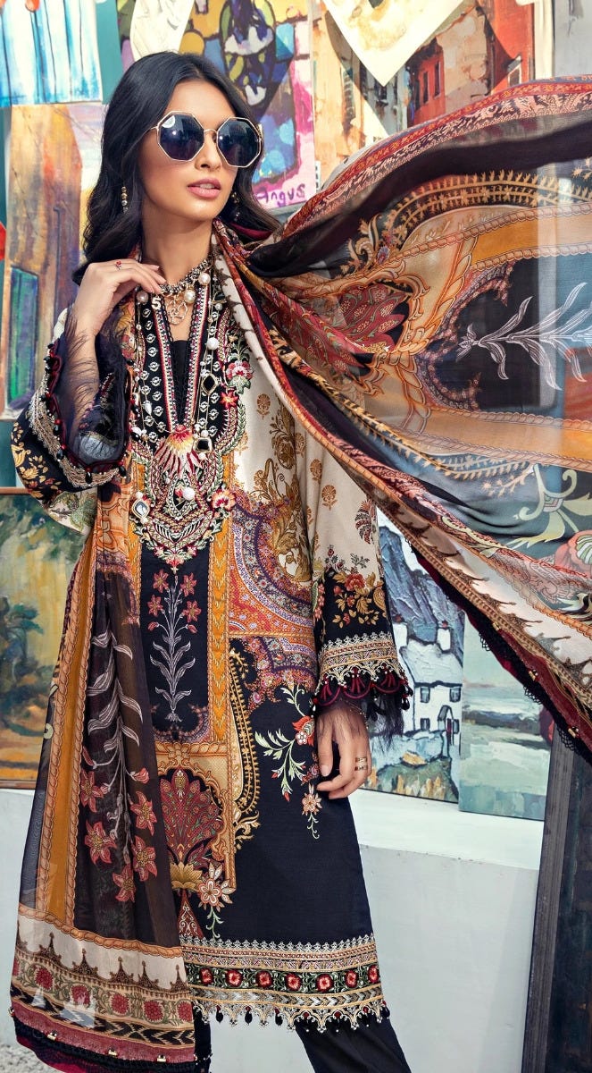 Anaya VIVA Lawn Ready to Wear 3 Pcs Collection 4B