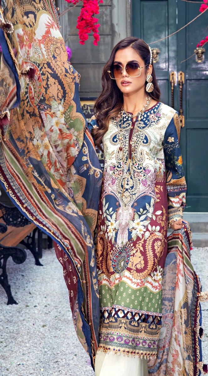 Anaya VIVA Lawn Ready to Wear 3 Pcs Collection 5A