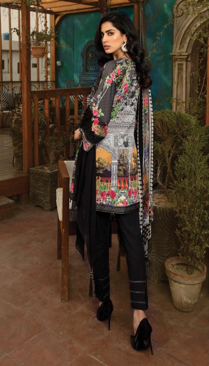 Simrans Ready to Wear Embroidered lawn Dress Al-167
