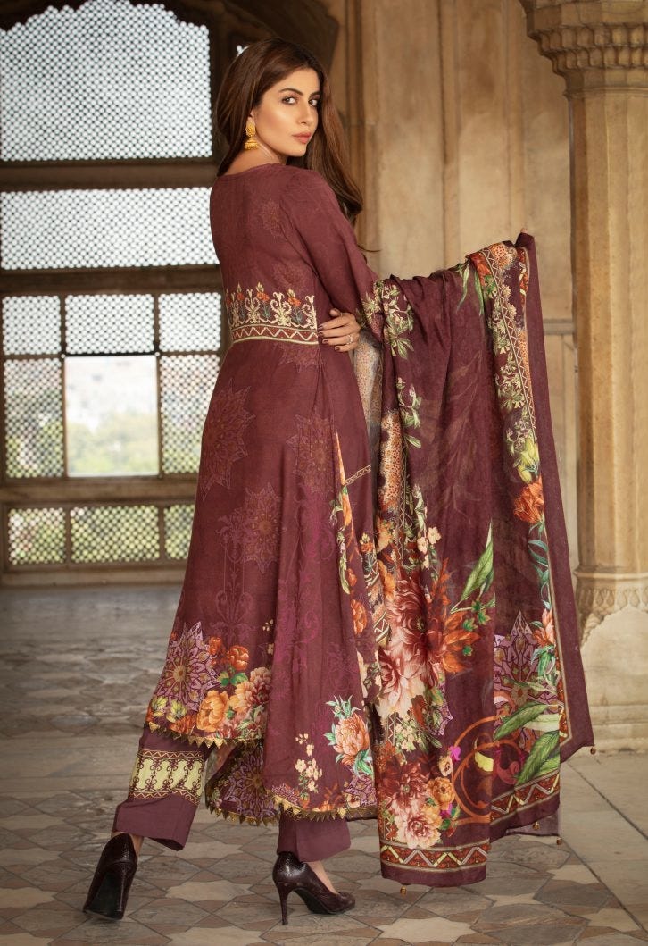 Winter Ready to Wear Embroidered dress by Simrans