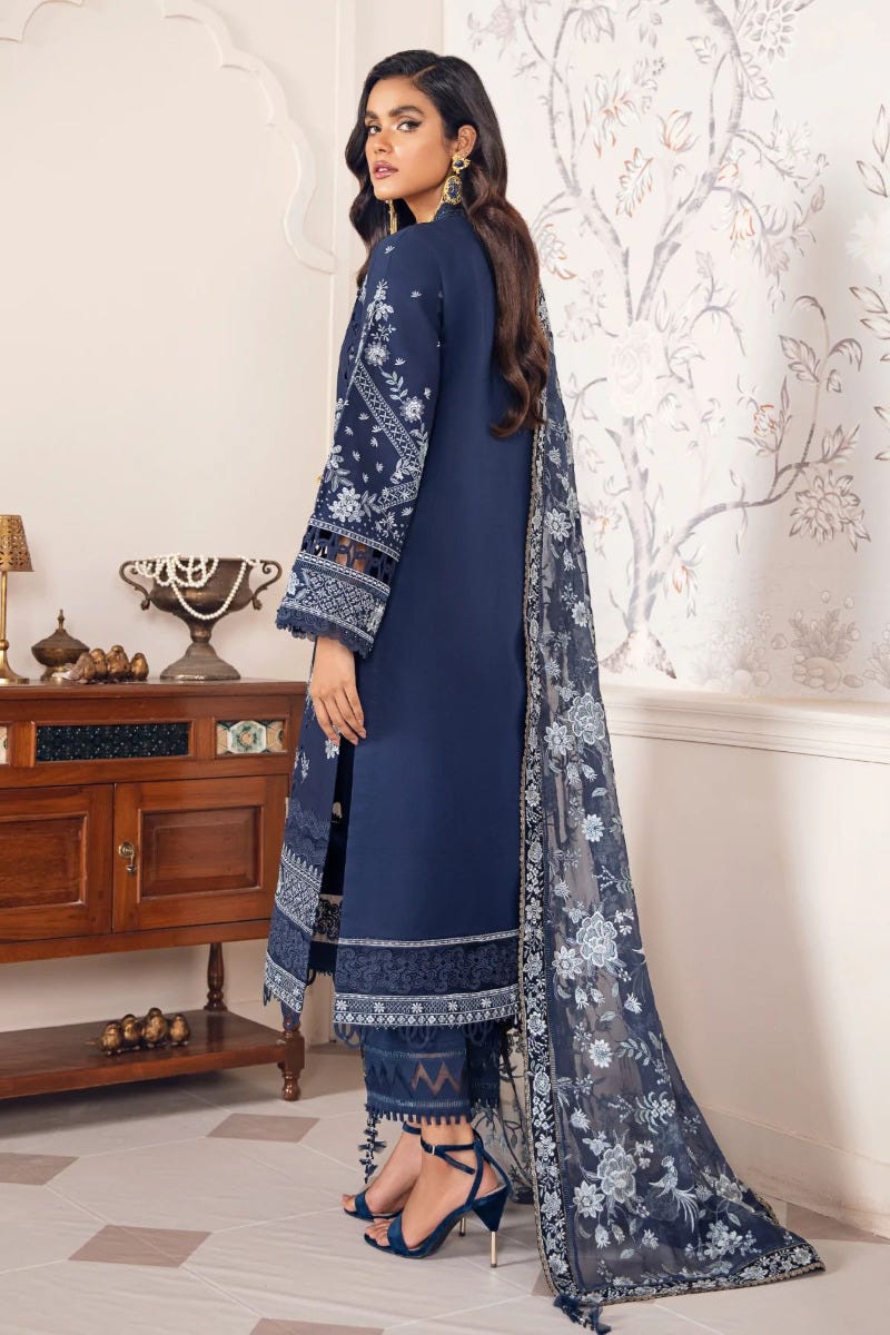 Baroque Swiss Lawn Ready to Wear Emrbroidered Collection 06