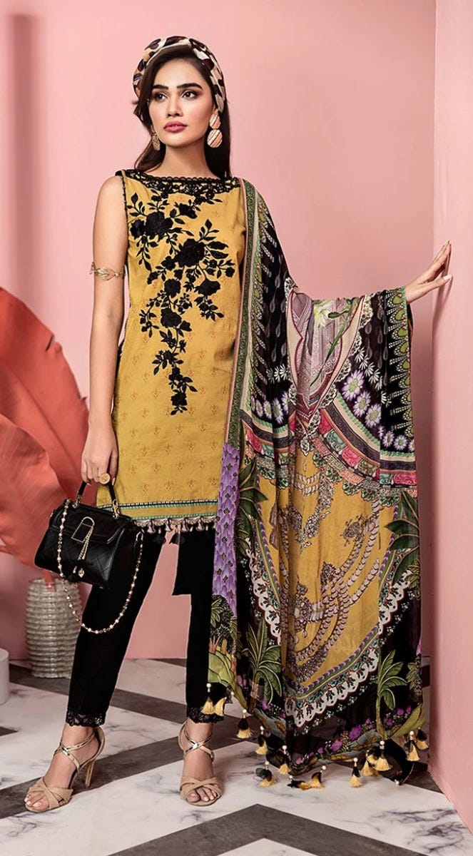 Luxury Ready to Wear Viva Lawn Collection of Anaya by Kiran Chudhry 2A