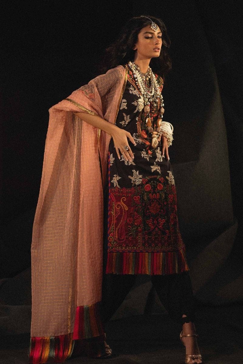 Luxury Sana Safinaz Muzlin Collection 3A