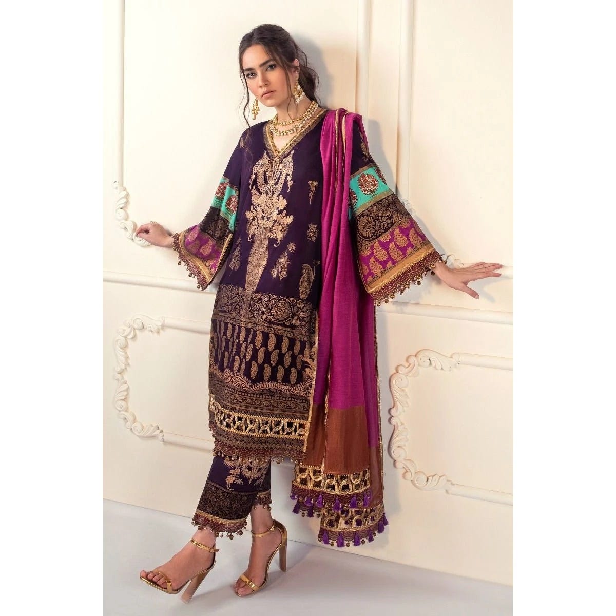 Sana Safinaz Winter Ready to Wear Kurnool Collection 3B