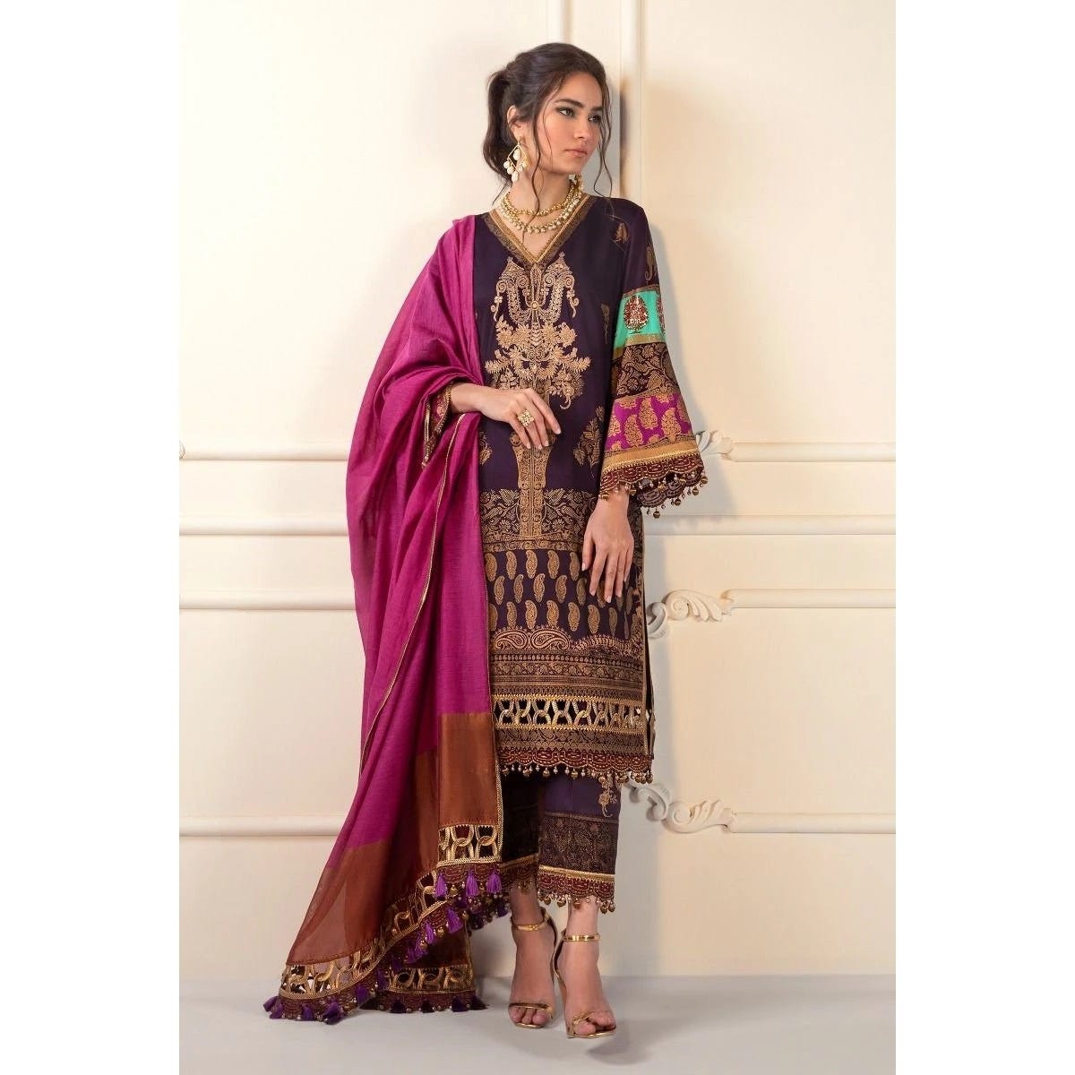 Sana Safinaz Winter Ready to Wear Kurnool Collection 3B