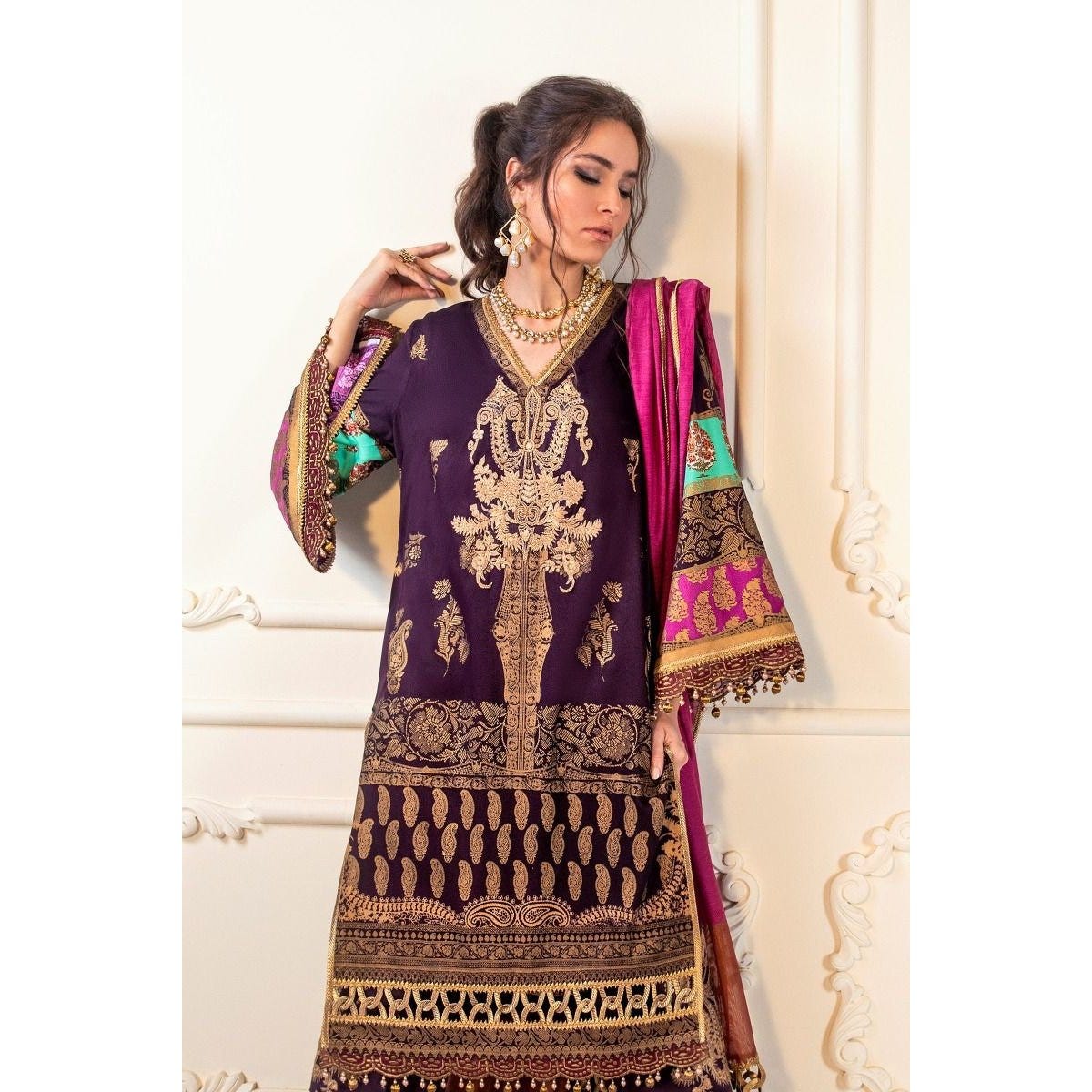 Sana Safinaz Winter Ready to Wear Kurnool Collection 3B