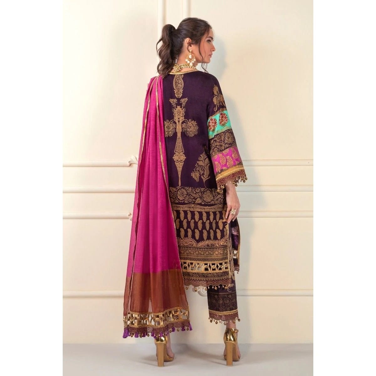 Sana Safinaz Winter Ready to Wear Kurnool Collection 3B