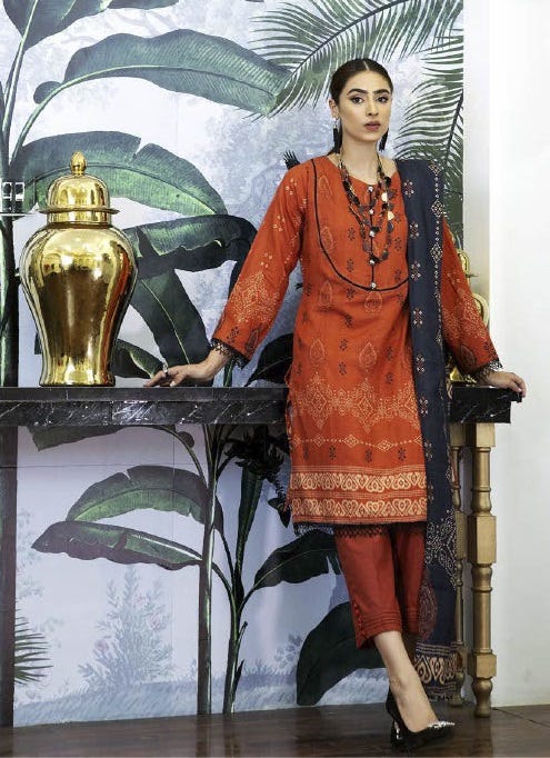 Ready to Wear Khadar Collection by Cross Stitch 04