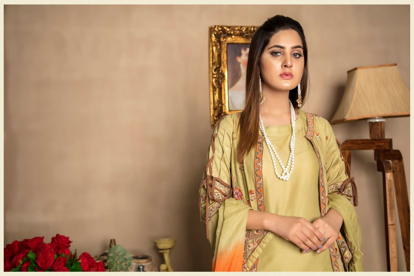 Festive Ready to Wear Embroidered lawn Dress by Simrans 03