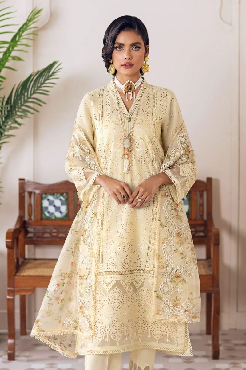 Baroque Swiss Lawn Ready to Wear Emrbroidered Collection 10