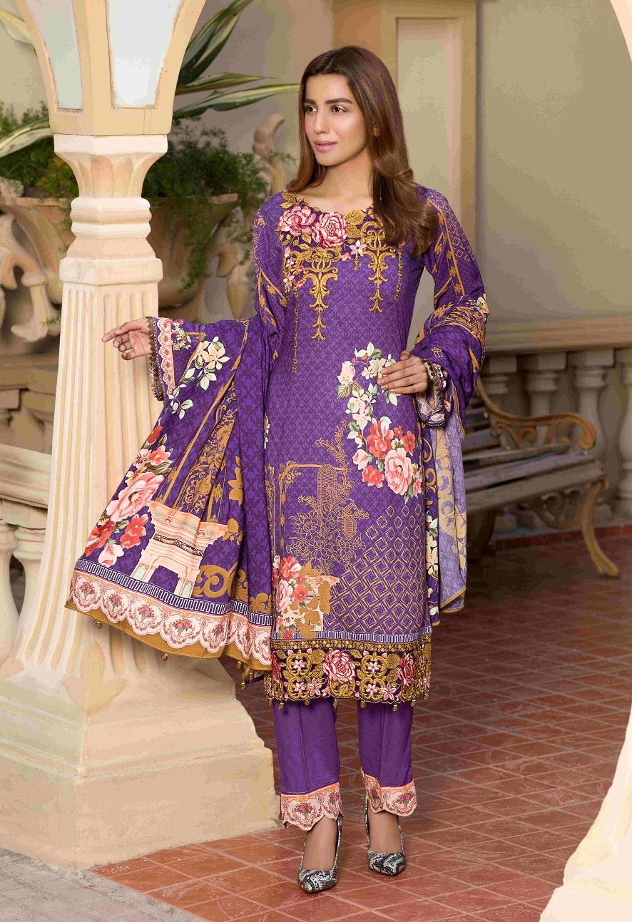 Winter Embroidered Collection by Simrans