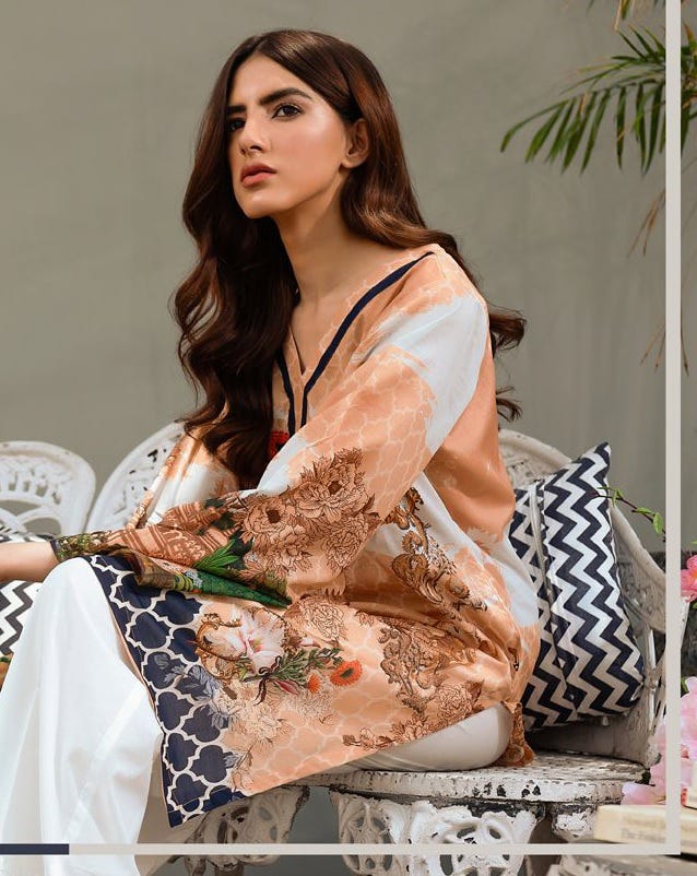 Premium Digital Lawn Collection by Cross Stitched 01