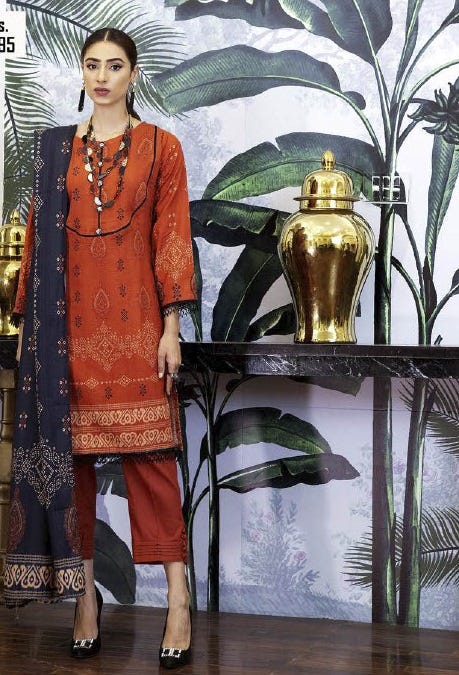 Ready to Wear Khadar Collection by Cross Stitch 04