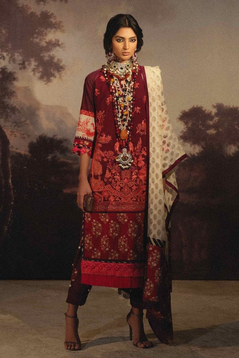 Luxury Sana Safinaz Muzlin Collection 4A